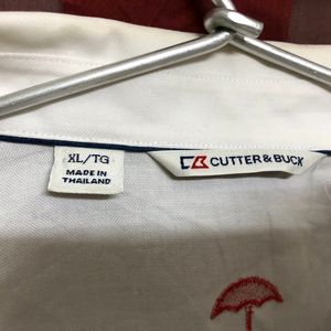 Cutter & Buck White plain Shirt