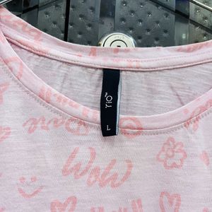 Cute Pink T-shirt - New