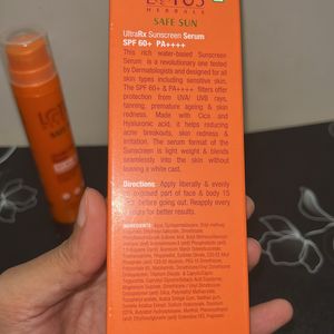 Lotus Herbals Safe Sun UltraRx Sunscreen Serum | S