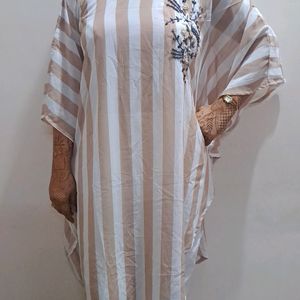 One Side Cut Kaftan Pattern Kurti