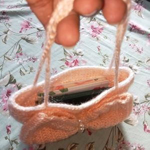 Handmade Crochet Small Handbag