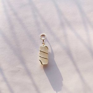 Selenite Crystal Pendant