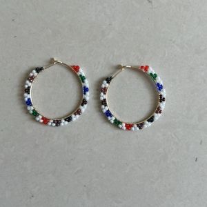 hand made beads earrings