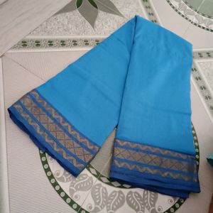 Special Borderline Saree With Unstitched Blouse