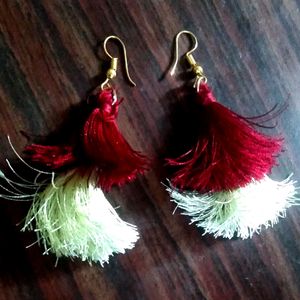 Handmade Tassel Earring