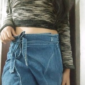 CUTE DENIM JEANS SKIRT!!!!🌷