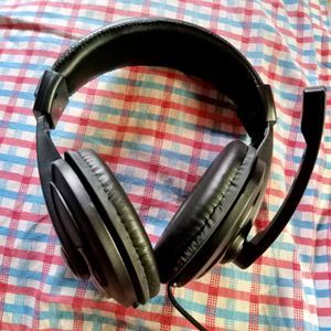 Stereo headphones with mic