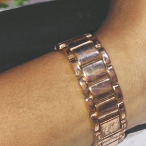 Rose Gold Analog Watch