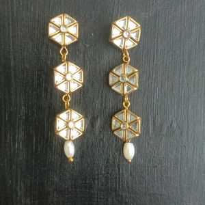 Handmade Kundan Earrings