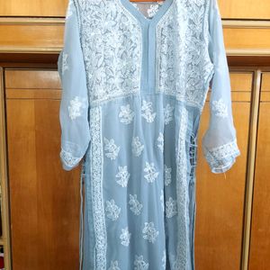 CHIKANKARI GOWN