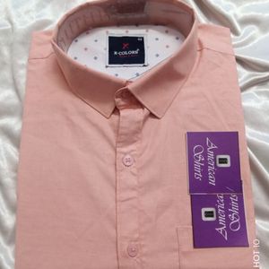 New Shirt Peach Colour