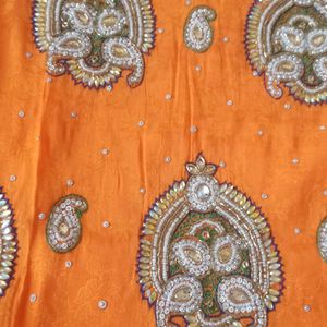 Orange Salvaar Suit