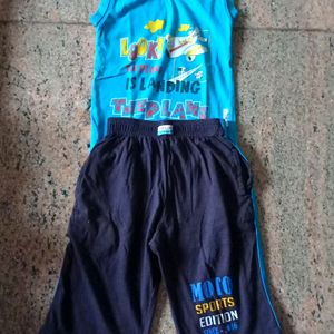 Pack Of 6 Boy Track Pant Nekar T-shirt