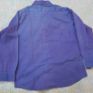 Used Purple Formal Shirt