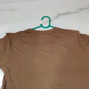 aldrich Brown Tshirt No Damage Or Stains