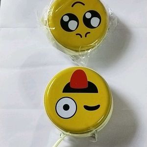 Smiley Pouch Brand New 2 Piece