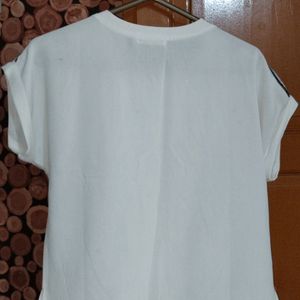 Off White Top For Women