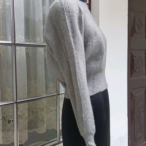 Grey Short Sweater