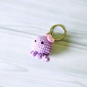 Baby Octopus Keychain