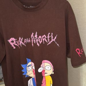 Thrift Rick And Morty Oversized T-Shirt