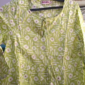 Fabindia Green Tunic