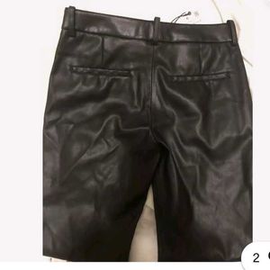 Zara Leather Pants - Premium Quality