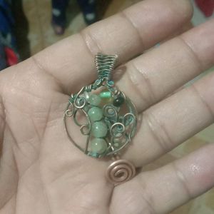 Price Dropped Copper Wire Pendent Etsy Stuff 70cm