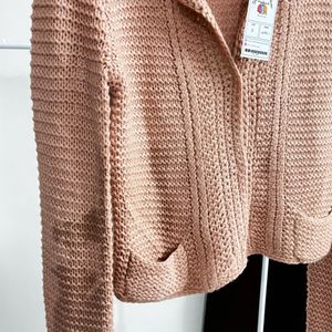 Peach Cardigan