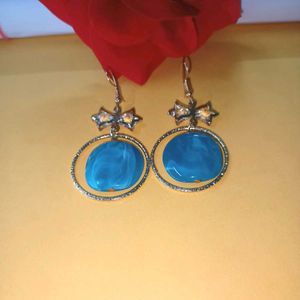 Combo Of 2 Earrings With FREE COURIER BAG 7 PIECES