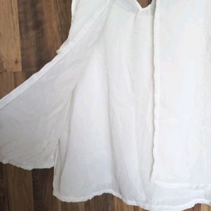 White Tunic Top