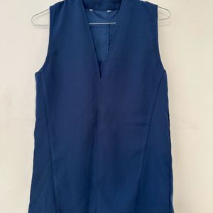 Formal Blue Top