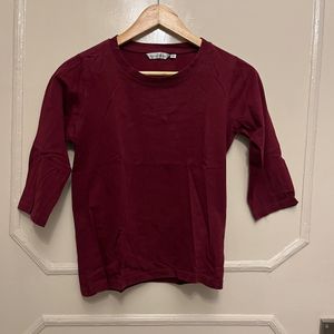 Maroon Top, Size XS