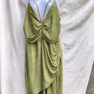 1.12.9 SEXY LIME GREEN LONG DRESS