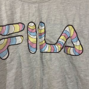 Fila cropped tee