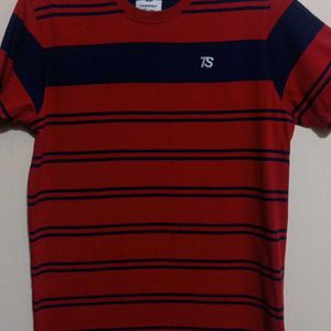 Striped Crew-Neck T-shirt