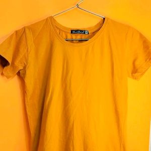 Maroon & Mustard Plain Tees 🤗