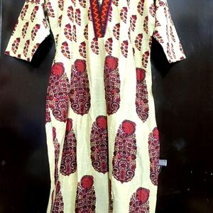 Multi Floral Print Kurti For Girl Or Woman 38 Bust