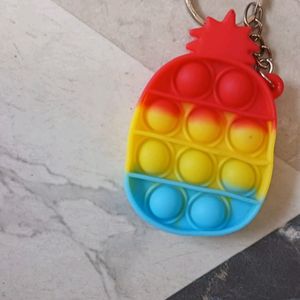 Pack Of 6 Pop It Keychains