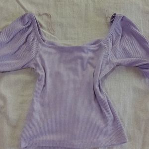 Sweetheart Neck Coquette Pinterest Lavender Top