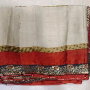 Poly Silk Saree For Daily Use