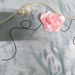 Satin Rose Choker | Necklace