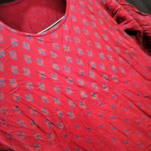 Red Gawn Kurti