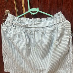 A Line Mini Skirt