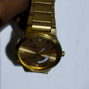 Imported SONA Golden Watch For Men