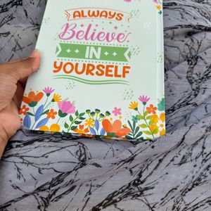 Floral Inspirational Journal Diary (book)