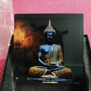 Lord Gautama Buddha Acrylic Charm Decorative Idol