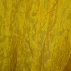 Yellow Cotton Kurti