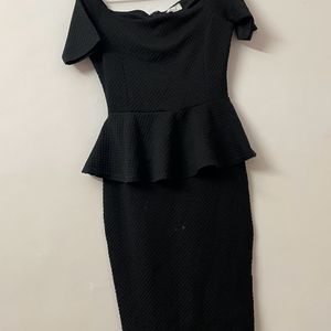 PEPLUM DRESS