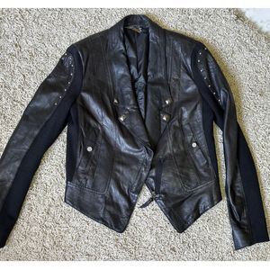 Sheepskin Leather Jacket