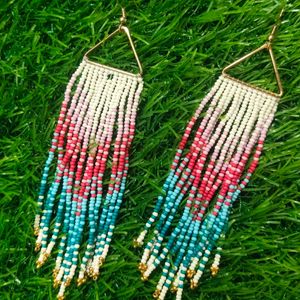 Waterfall Bead Earrings